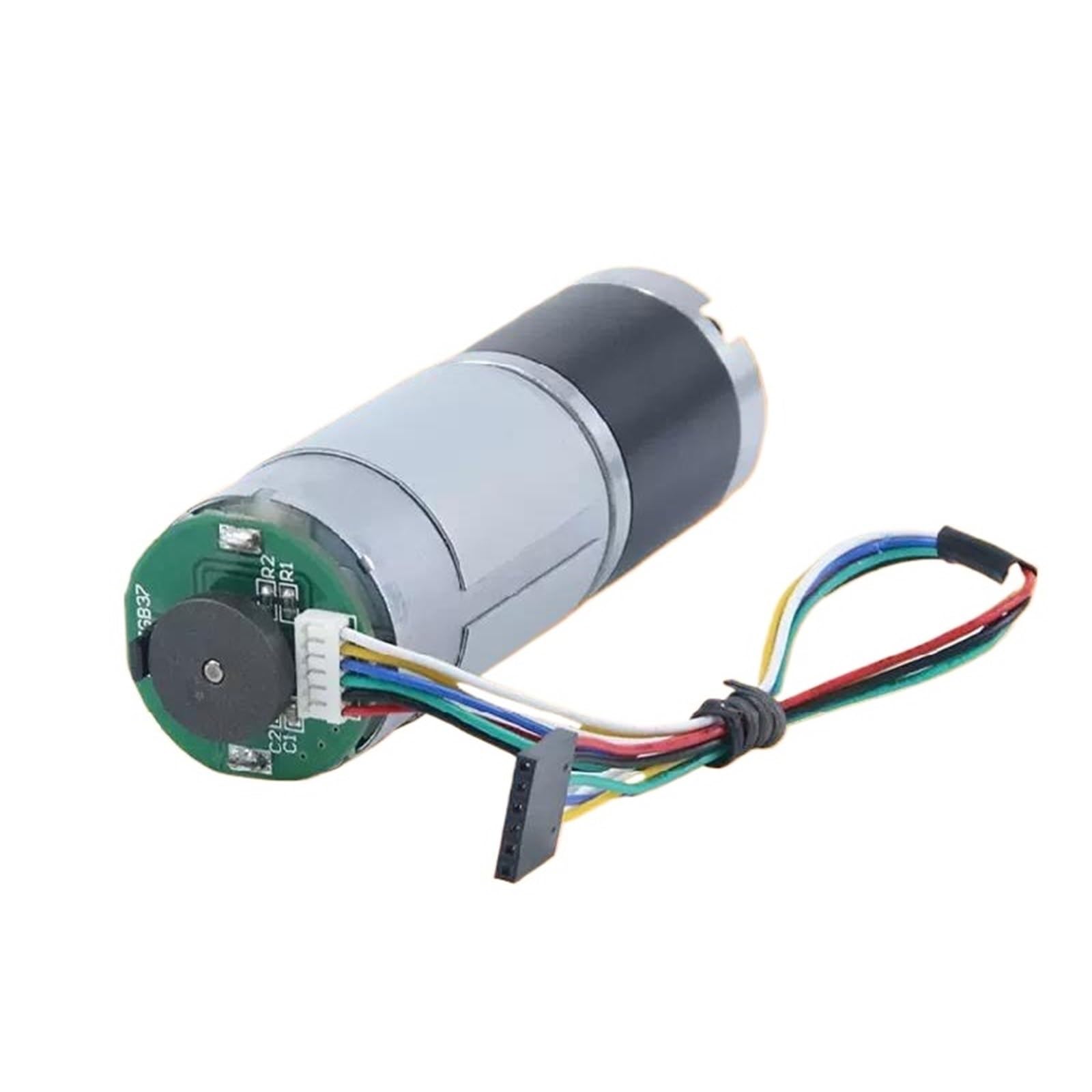 GNQUKEBWH 36-555 Encoder Max 200kg.cm High Torque Planetary DC Gear Motor Adjustable Speed Reversed(24v 8mm,11RPM)
