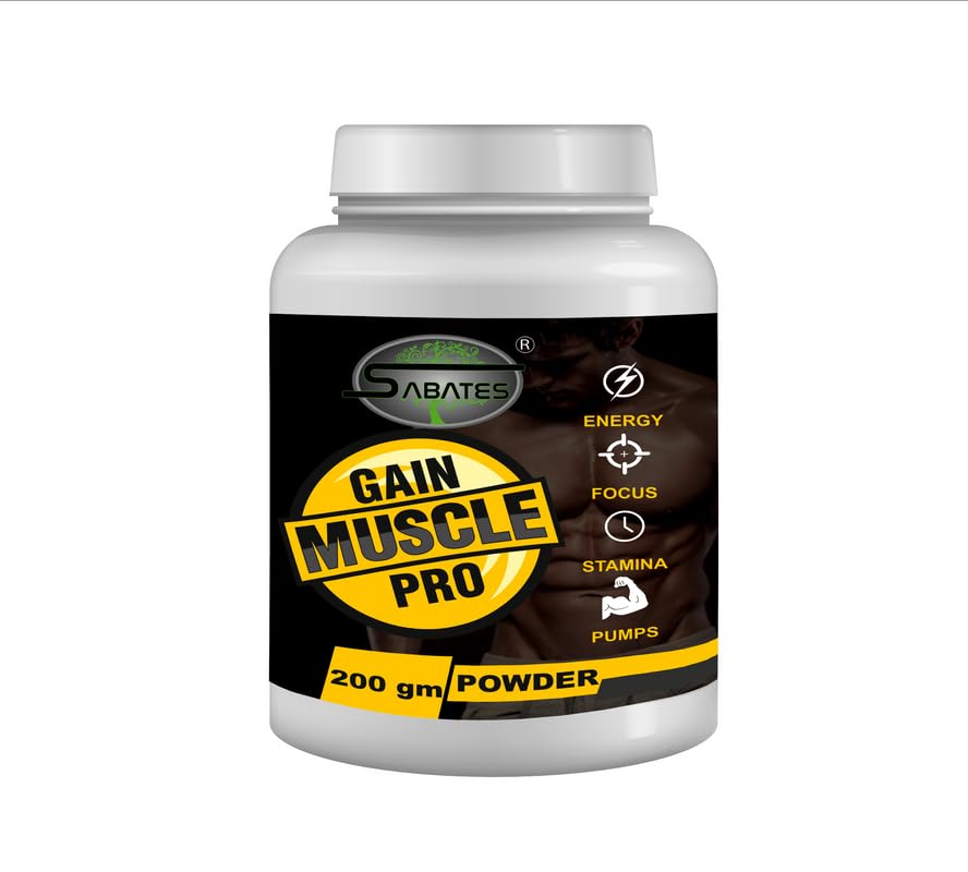 sabates| weight gain powder for men & women helps to fast weight, muscle gain & bone strength and weight gainer to healthy muscle development