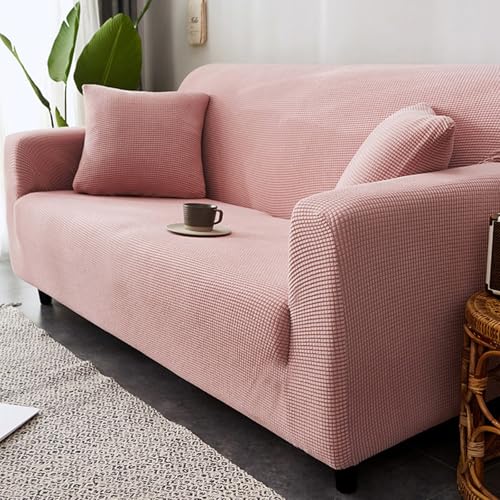Housse canapé extensible en velours pour angle de salon - 6