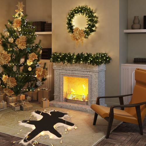 Tapete decorativo con luces Warm Light de gato frito miniatura 4