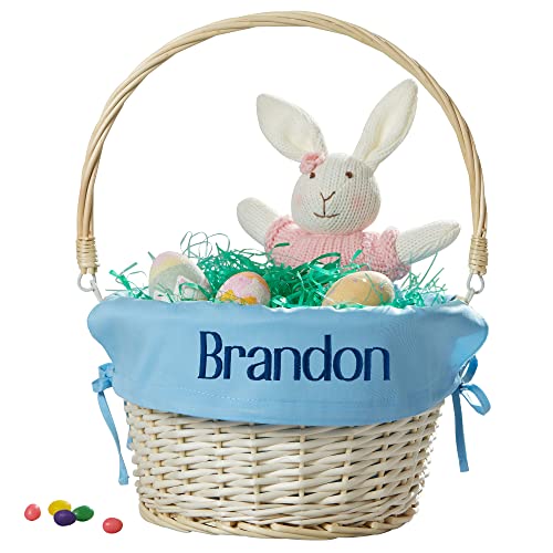 Personalization Universe Classic Easter Basket Blue Liner