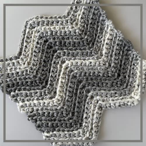 Image of Ombre Encore Chunky Ombre Yarn #5 Weight, 3-Pack (507Yds /420G), Gray Wolf