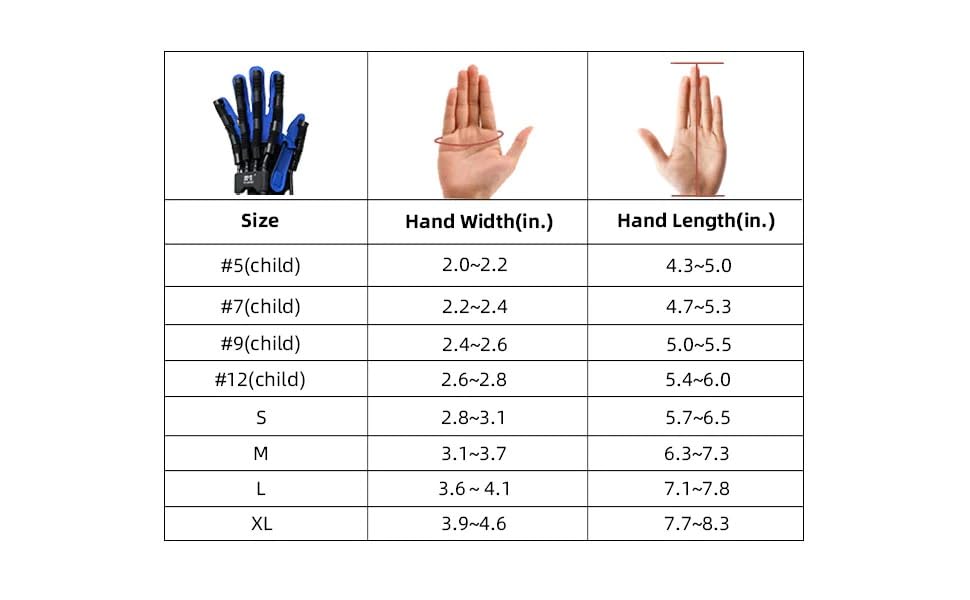 Image of Syrebo Robotics Hand Rehabilitation Gloves C12 Model(MEDIUM Left)