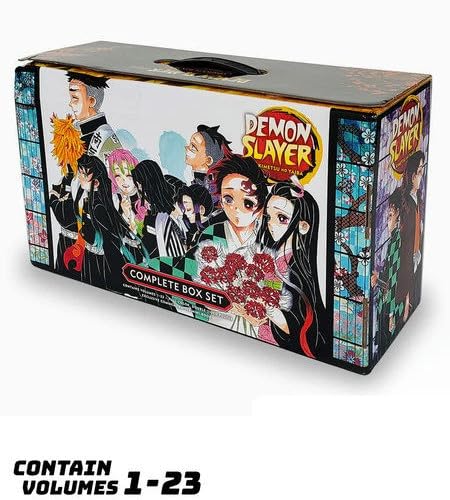 Demon Slayer Manga Box Set (Vol. 1-23) - Complete Collection By