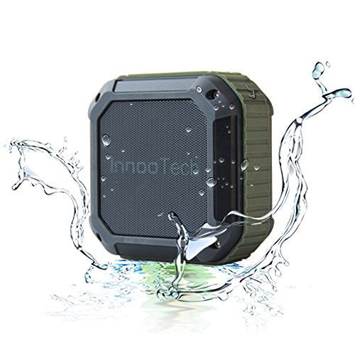 Innoo Tech - Altavoz Bluetooth portátil inalámbrico para exteriores | Estéreo 3D impermeable con radio FM