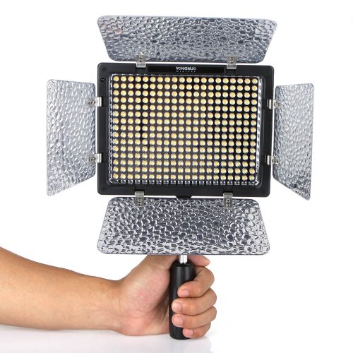 Yongnuo vtFbViLEDrfICgtbV YN300-II 300̃vt fW^჌tJ Canon EOSp 4FV[g 3200-5500K Fx߉\