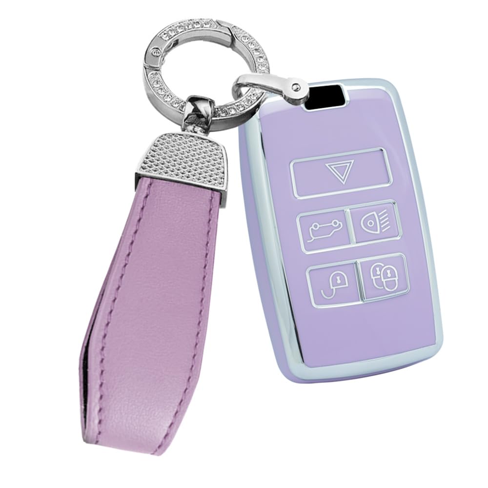 ontto TPU Key Cover Full Protection Fit for Land Rover Fit for Range Rover Sport Evoque Velar Discovery