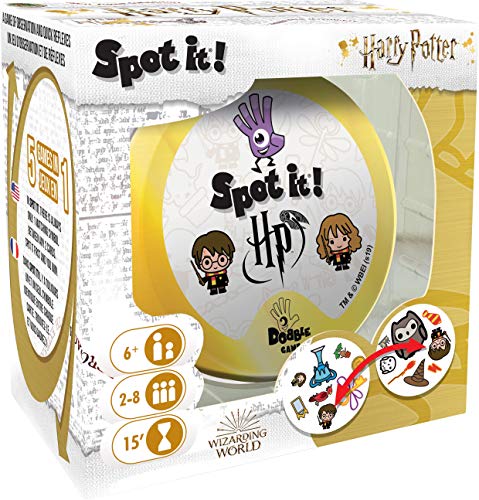 Spot It - Harry Potter - A Dobble Game -A game by Zygomatic (English and French Edition) Spot It - Harry Potter - A Dobble Game -A game by Zygomatic (English and French Edition)