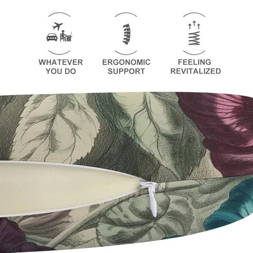 Almohada de viaje espuma viscoelástica tamaño único miniatura 5