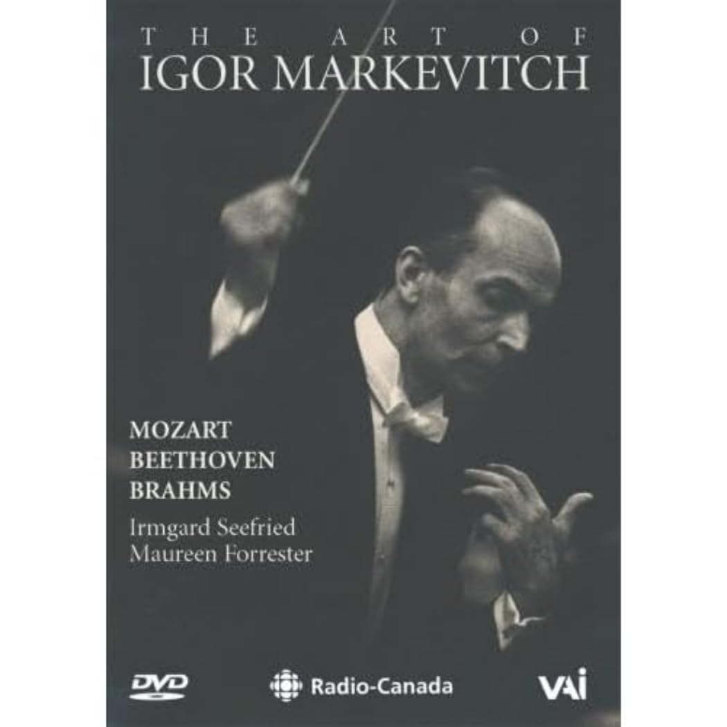 The Art Of Igor Markevitch: Mozart/Beethoven/Brahms [DVD]