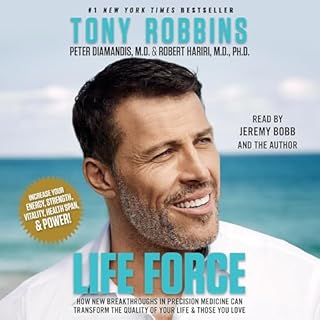 Life Force Audiolibro Por Tony Robbins, Peter H. Diamandis, Robert Hariri arte de portada