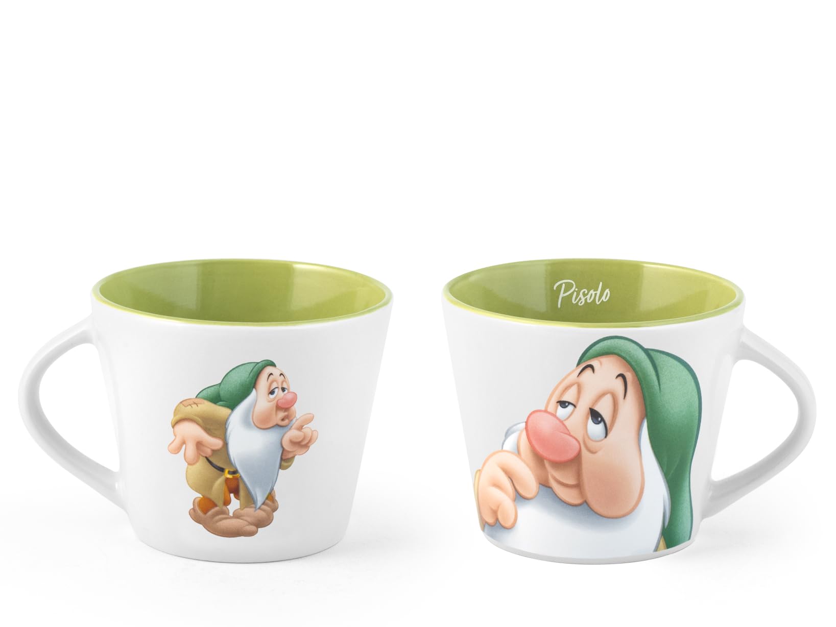 Home Disney- Sette nani, set 12 tazze da te' Sette nani POP, 280 cc, personaggi assortiti, New Bone China, lavabili in lavastoviglie, idonee al microonde