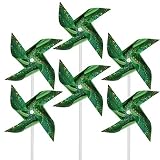 Tsocent Pinwheels (Pack of 12) - Toy Wind Spinners and Party Favors Gifts for Kids, Outdoor Decorati