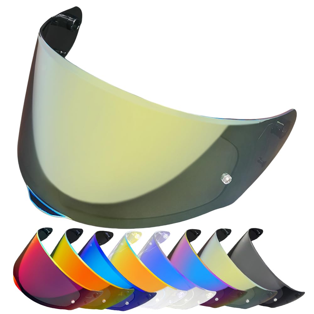 Assault/Rapid/Stream Helmet Visor.Motorcycle Helmet Shield Compatible with FF320 FF800 FF328 FF353 Assault Stream Rapid (Deep Black)