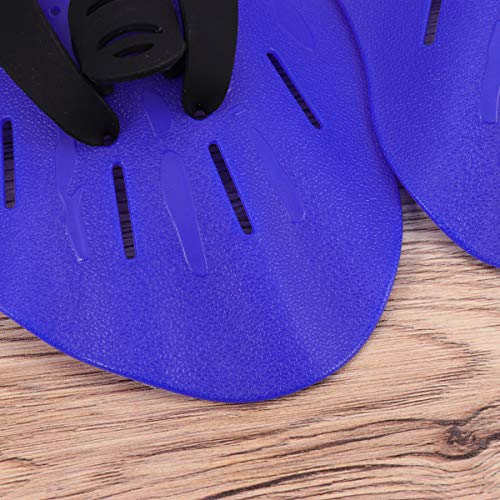 Luvas de natação LIOOBO para natação e natação, luvas para treino, tecido para homens, mulheres, cri