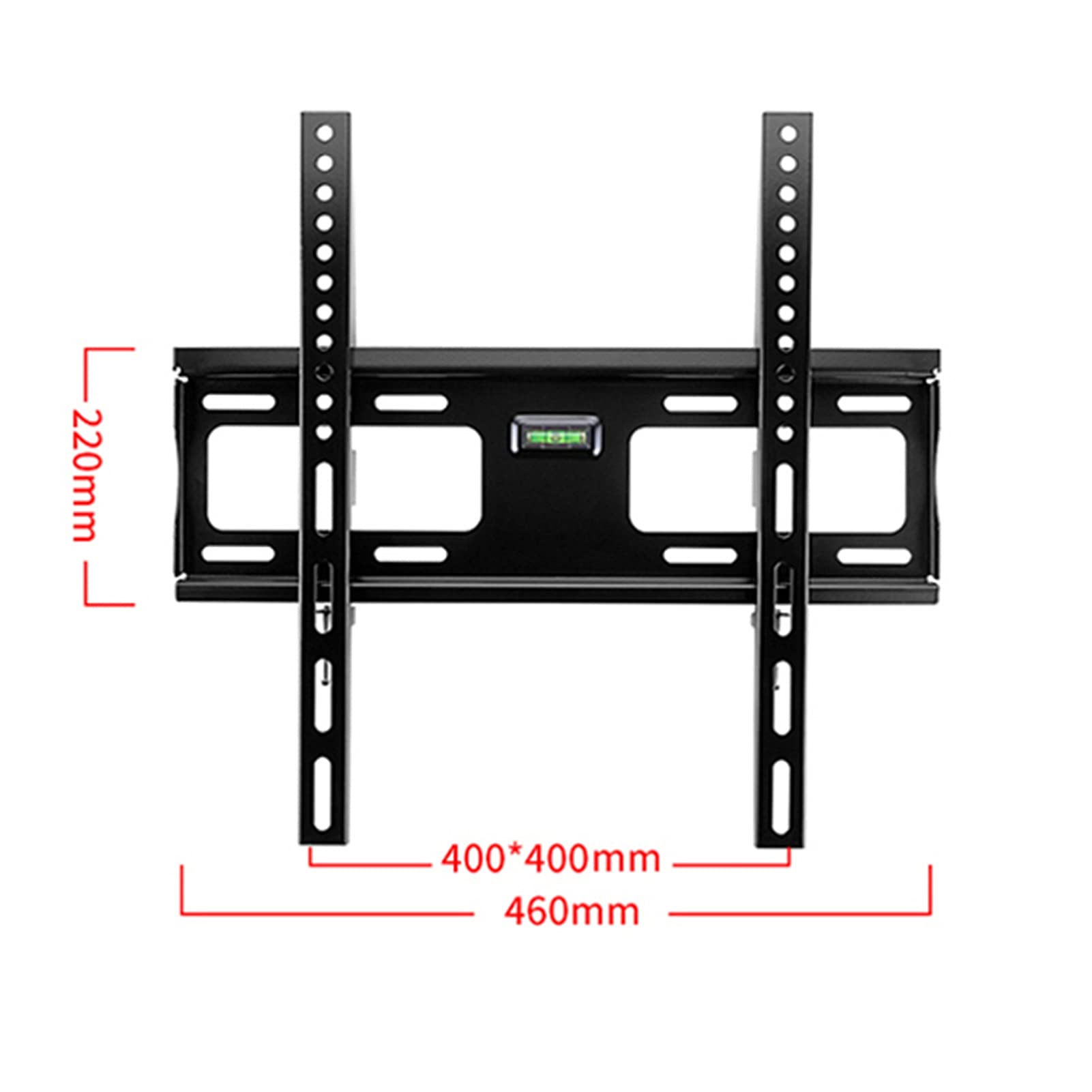 LIU- Soporte De Pared Inclinable para TV para La Mayoría De Televisores Planos De 20 "-55", VESA Máximo De 400x400 Mm Sostiene hasta 50 KG Nivel De Burbuja Incorporado