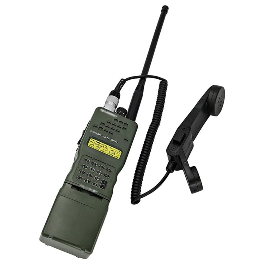 Micrófono de Mano con Altavoz y Radio de 6 Pines H-250 para PRC-152 y PRC-148
