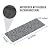 Shape28 Stair Treads Ultra-Thin with Non Slip Rubber Backing 9”x26”, Gray 7 Pieces