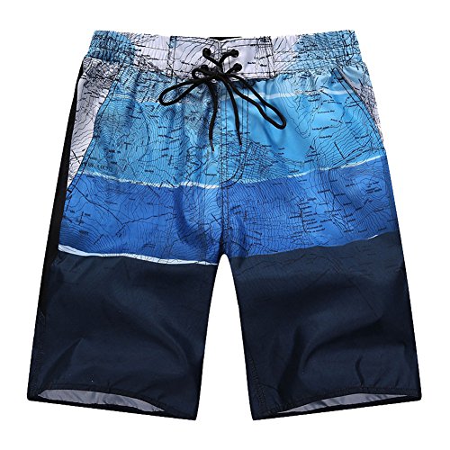 Minetom bañador de hombre degradado de colores