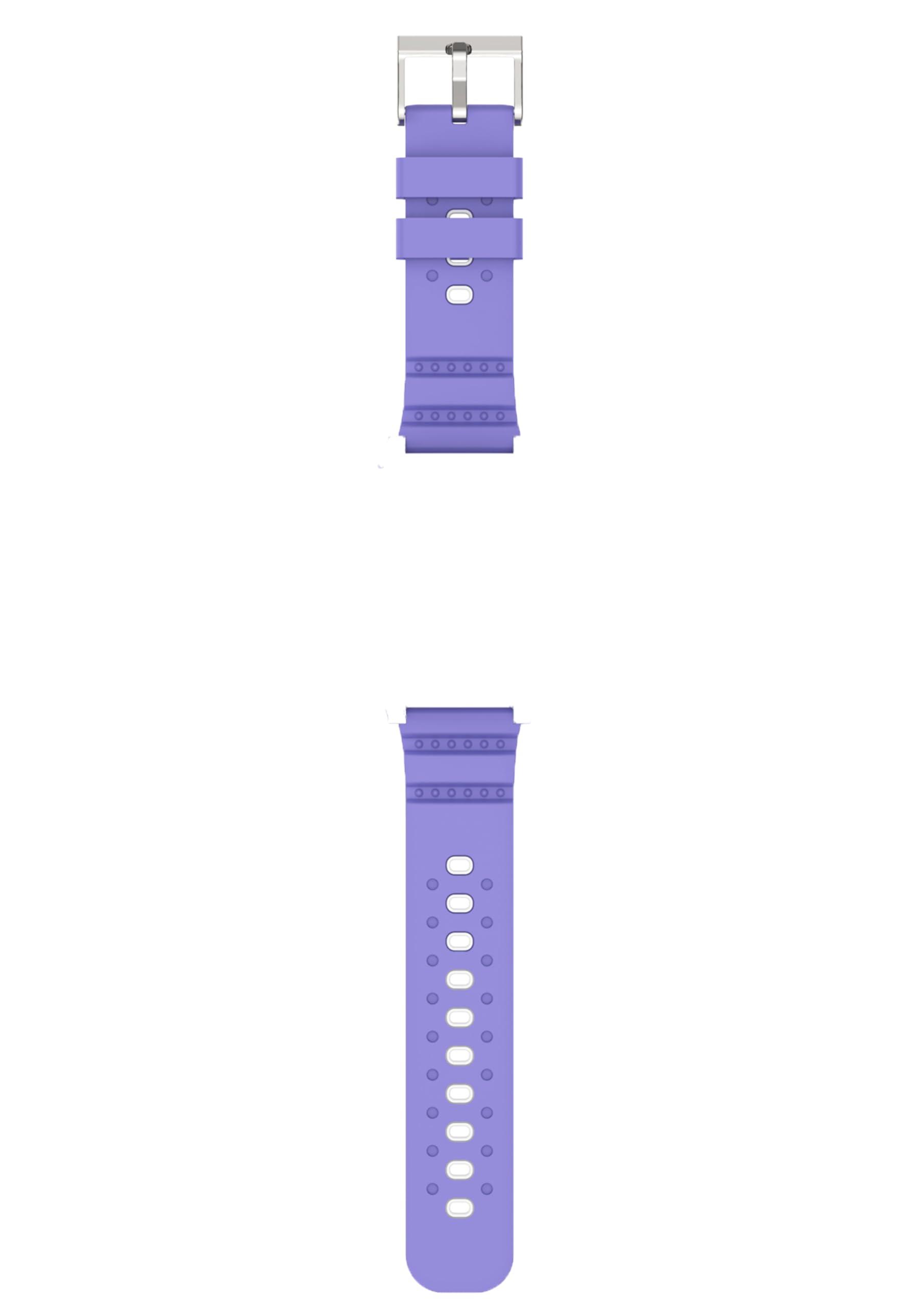 Reloj Inteligente Infantil Correas de Repuesto (más largas), Material de Silicona (Negro)
