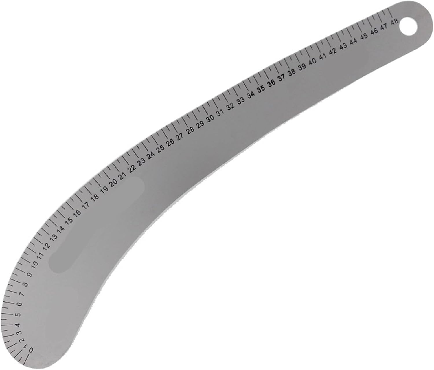 Metric Measuring Tool, Steel Ruler Metal Sewing Curve For Fashion Design, Pattern Making, & Metric System 32cm 48cm 60cm(4 Pieces a Set)