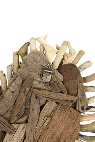 Creative Co-Op Driftwood Heart Shaped Wall Décor - Image 3