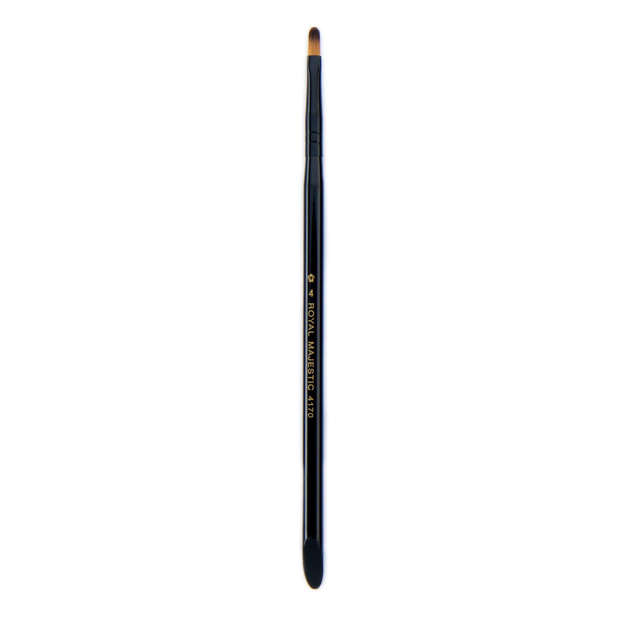 Royal & Langnickel R4170-10 Taklon Watercolor and Acrylic Brush Filbert 10