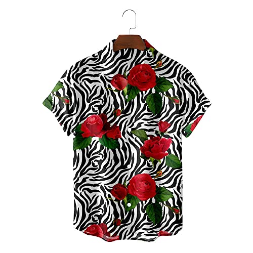 Chemise de plage à manches courtes pour hommes le look vintage parfait des vacances