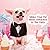 Kuoser Dog Shirt with Black Tie, Puppy Stylish Tuxedo Pet Bow Tie Suit Wedding Birthday Party Formal Outfit, Small Medium Dogs Festival Costume Doggie Prince Gentleman Clothes
