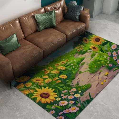Tapis pour chambre d’enfant lavable 60x120cm et antidérapant
