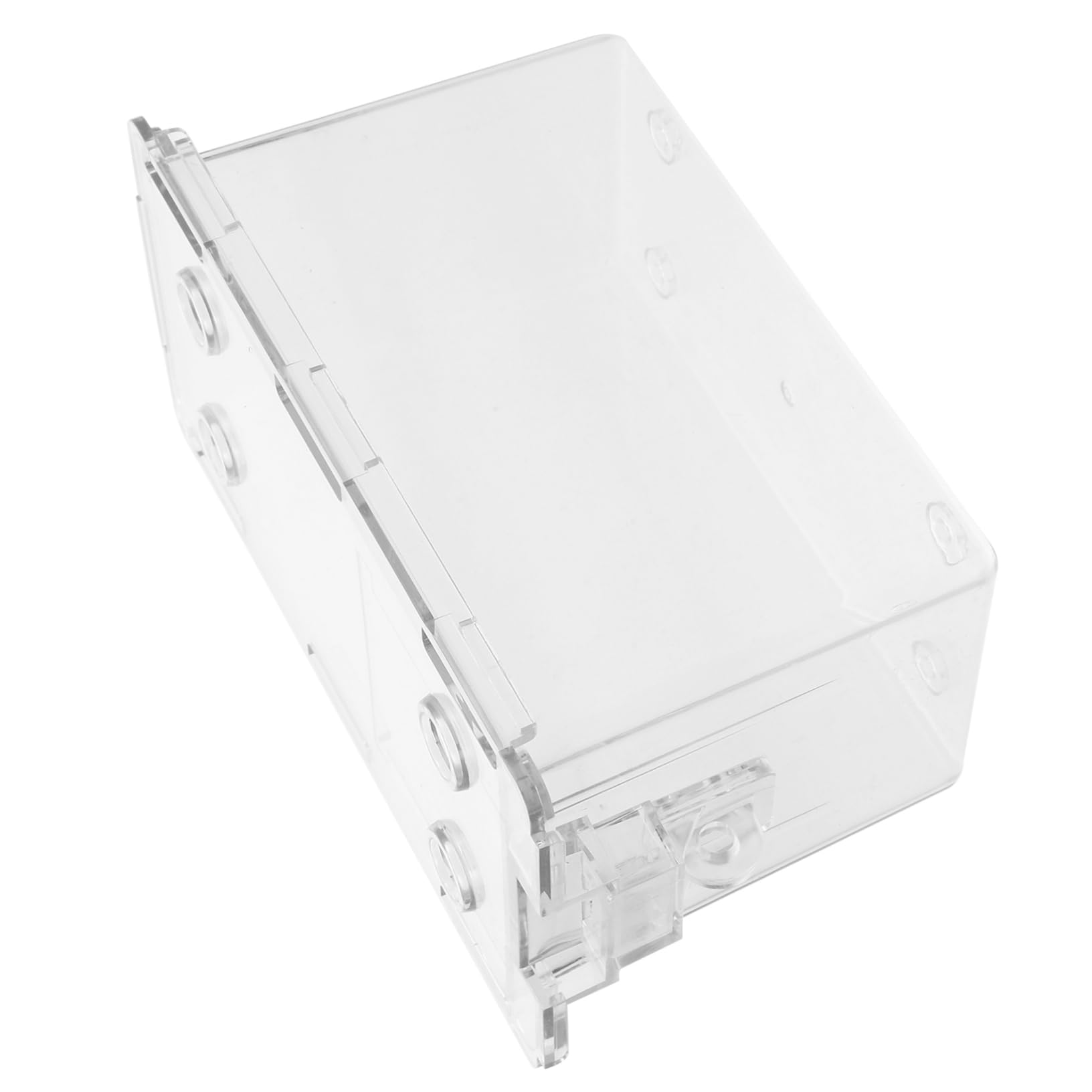 FONDOTIN Plastic Storage Box for Desk Organization Versatile Sundry Holder for Tea Bags Sugar Packs and Accessories and Scratch Resistant Design for Home