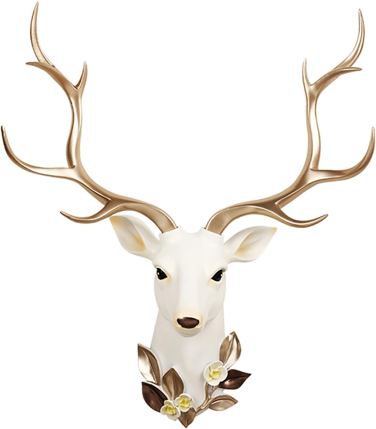 Faux Deer Head Wall Decor, Art Geometry Rustic Wall Deer