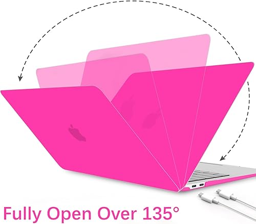 Miniatura 14 de B BELK Funda compatible con MacBook Air de 13 pulgadas 2022 2021 2020 2019 2018 M1 A2337 A2179 A1932 Touch ID, carcasa rígida de plástico para Verde