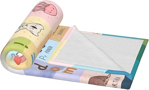 Miniatura 4 de DPFQSKY Manta súper suave para niños y bebés, manta de franela suave y cálida para decoración de habitación de niñas y niños, manta mullida de