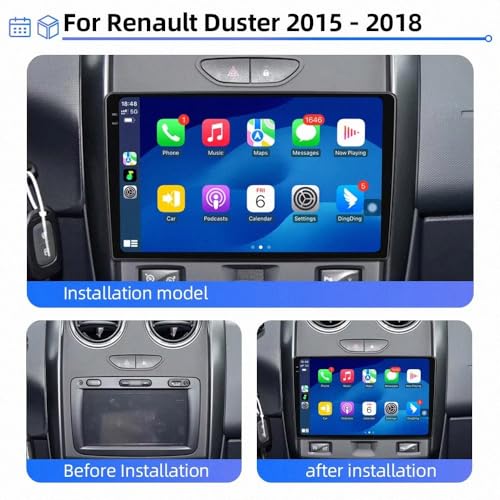 Radio 2 DIN para Kia K2 2012-2016 con Carplay y Android Auto GPS 2GB+32G 2