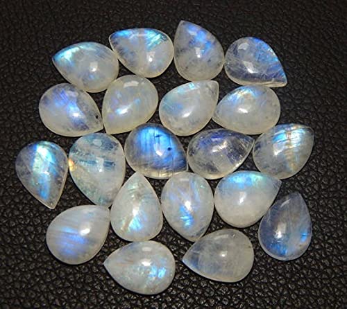 Pierre de lune naturelle cabochon pour créer vos bijoux bohèmes et bagues uniques