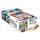 Nutella & GO! Chocolate Hazelnut Spread with Cocoa + Pretzel Sticks, 10 Snack Packs, 1.9 oz Each