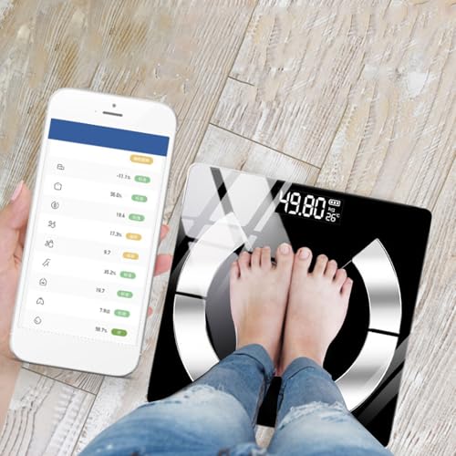 Échelle de pesée précise USB avec analyseur de composition corporelle complet