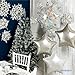 Amscan 290956 Snowflake Hanging Paper Fan 3 pcs Christmas Decoration