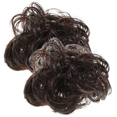 Pince chignon extension queue de cheval, postiche synthétique pour volume cheveux