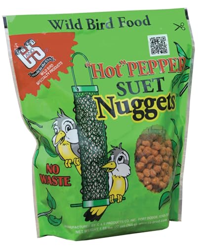 C&S Hot Pepper Suet Nuggets 27 Ounces