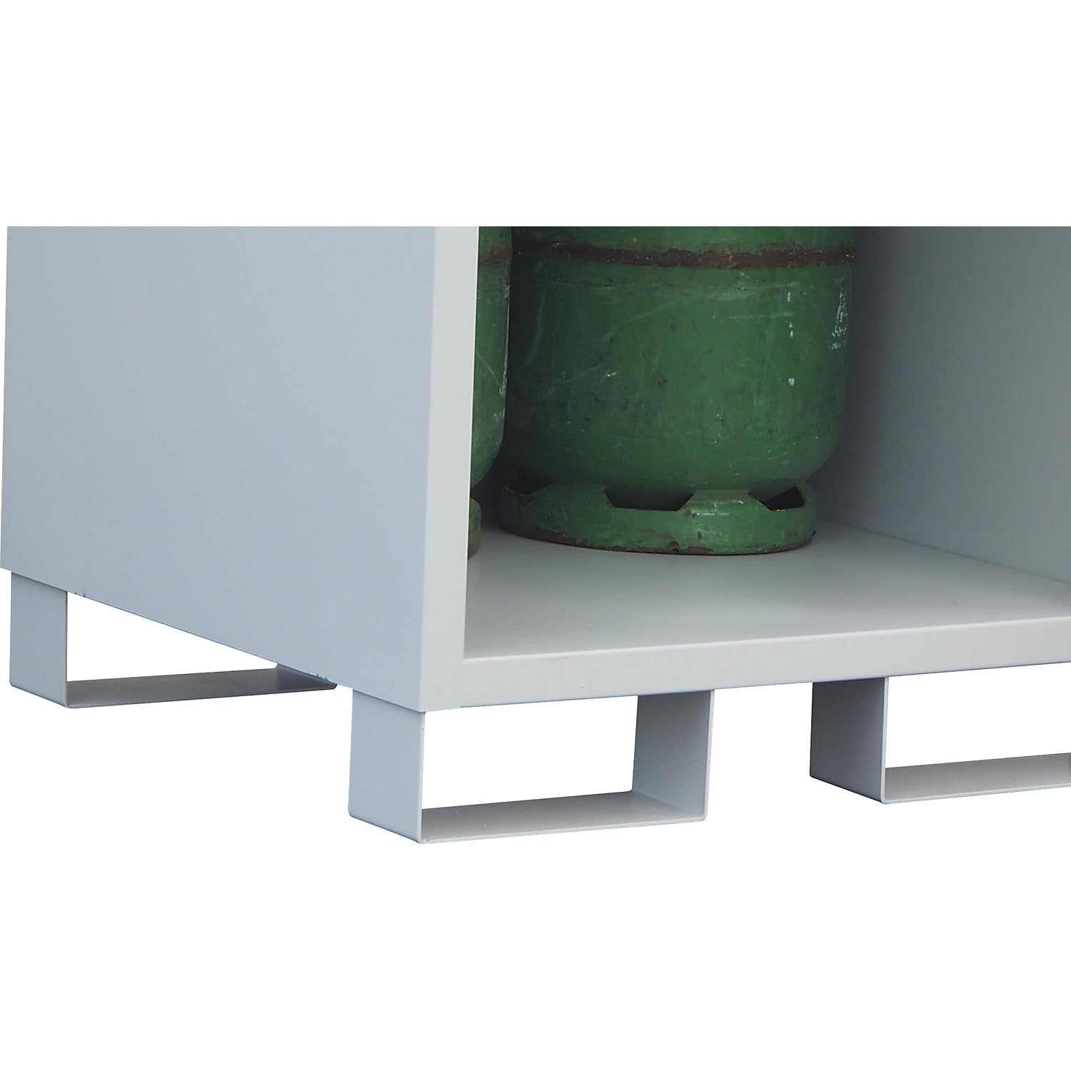 EUROKRAFT basic | Armadio per bombole di gas | a 1 anta | alt x largh x prof 1550 x 680 x 680 mm