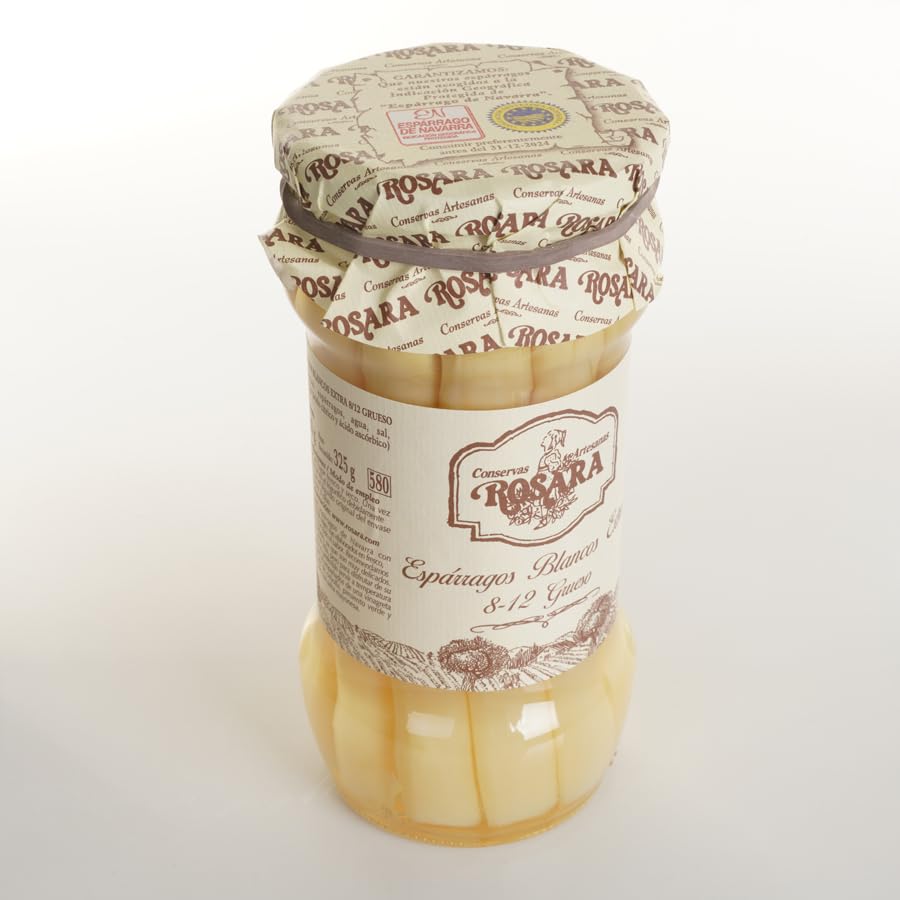 esparrago 8/12 f. tarro 580 ml