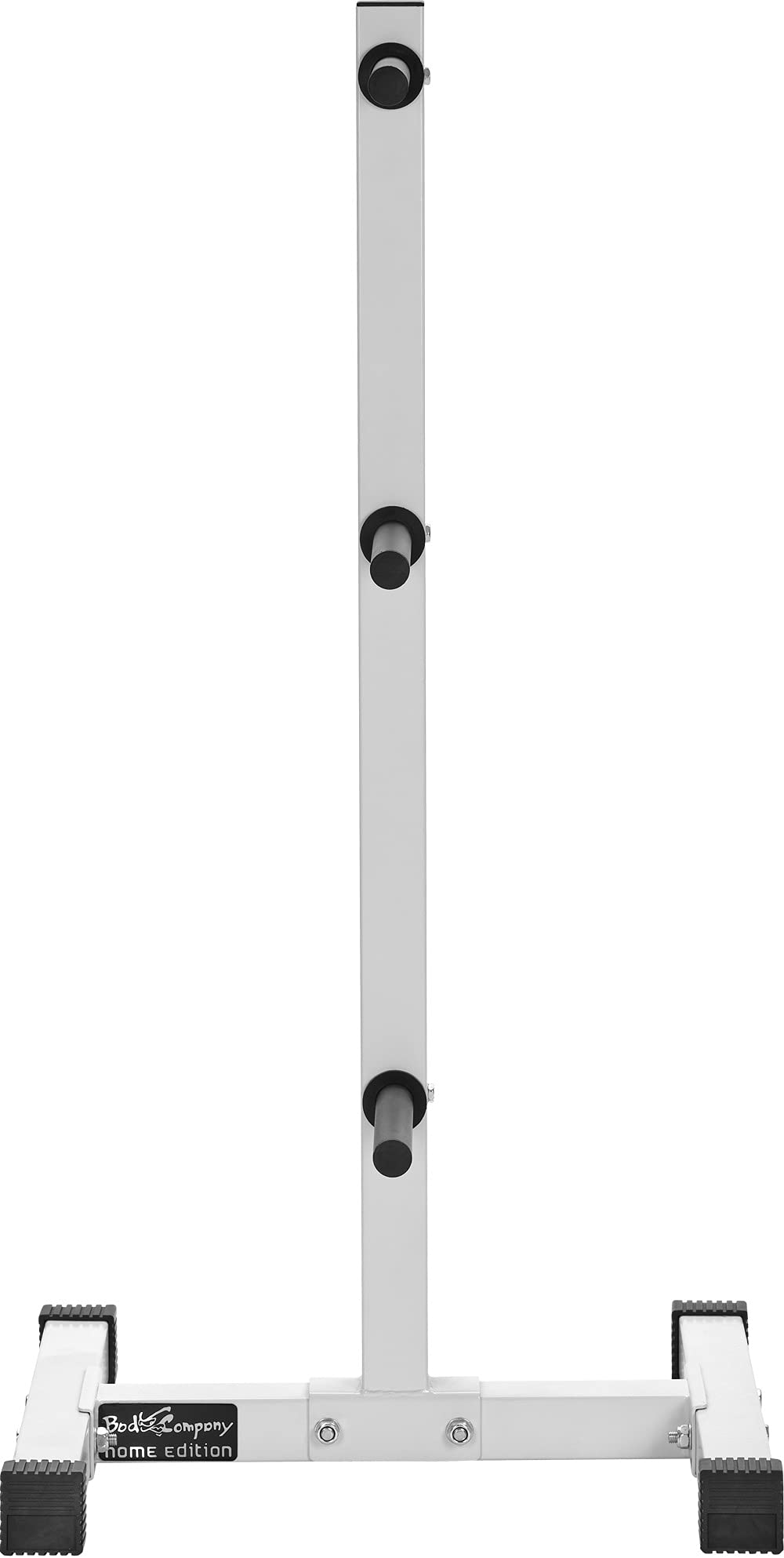 Bad Company BCA-98 - Soporte para discos de pesas con 6 soportes para discos de pesas de 30/31 mm (6 soportes para discos de pesas de 30/31 mm, capacidad de carga máxima de 200 kg)
