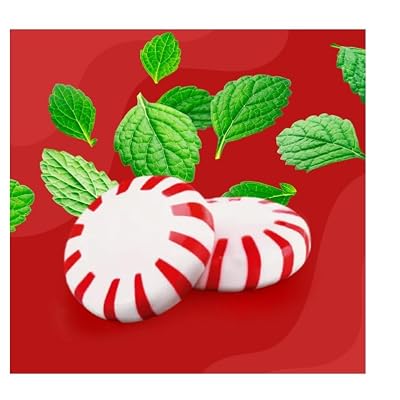 Starlight Peppermints Hard Candy, Individually Wrapped Discs, Party and Holiday Treats, Mint Flavor, (2 Pack)