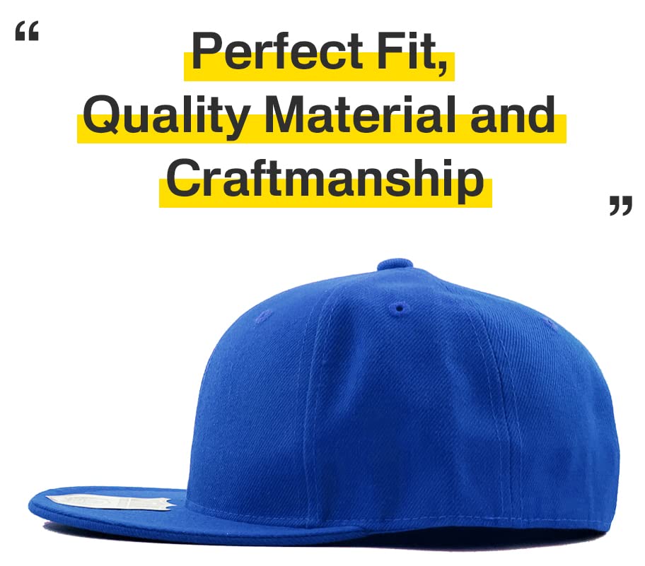 Image of KBETHOS Original 6 Panel Flat Brim True-Fit Fitted Cap