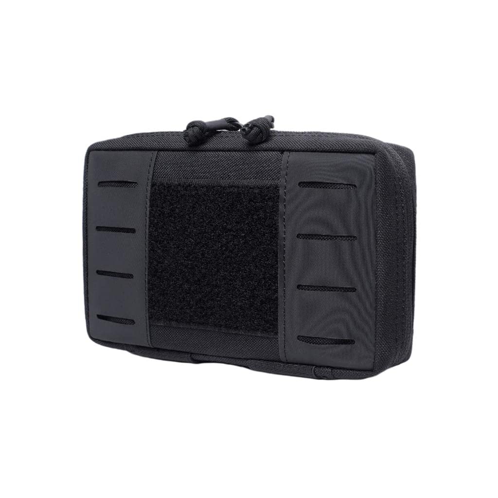 Waist Pack Belt Gadget Battle Belt Attachment Tools Pouch for Camping Black-image-35
