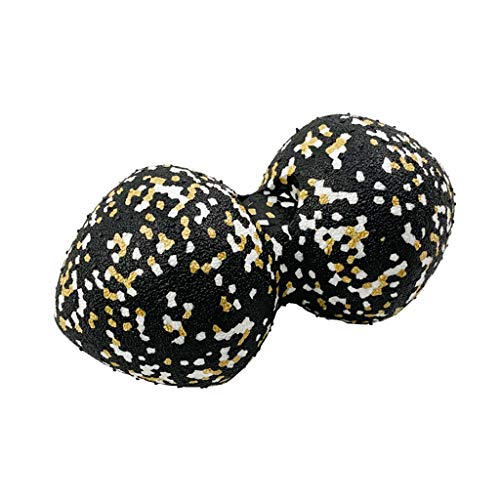 Rodillo de espuma para masaje en forma de maní, doble masaje y movilidad para deporte, fitness y ejercicios corporales miniatura 1