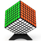 TOYESS Cubo de Mágico 7x7 Profesional, Cubo de Velocidad Clásico Rompecabezas 3D Rápido Todas Las Edades, Negro