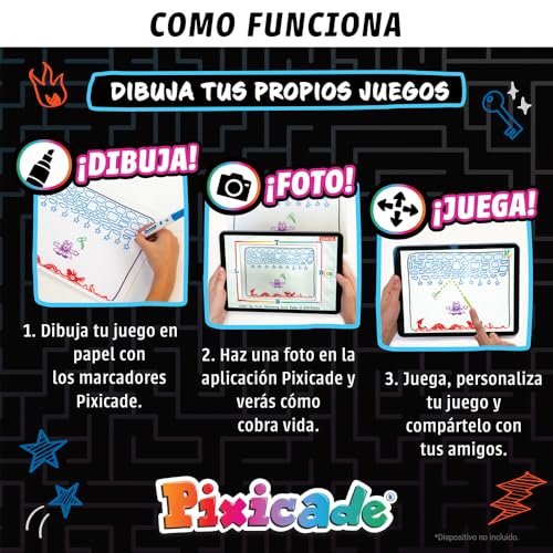 Kit créatif Pixicade et application de création de jeu vidéo enfant